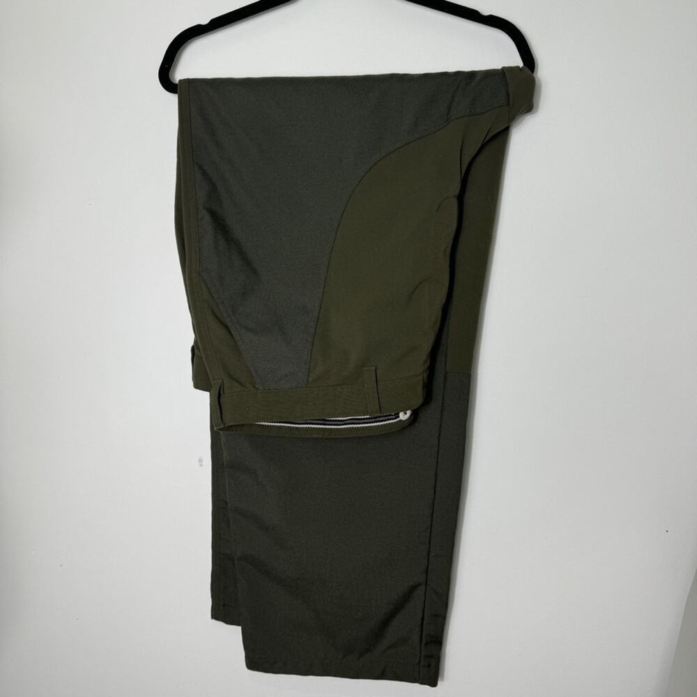 L.L. Bean Men’s Green Khaki Upland Briar Precision Fit Hunting Pants Size: 44